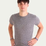 Camiseta Hitech em 100% Poliamida Tecnodry Cinza Mescla Pionieri