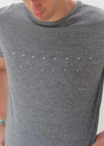 Camiseta Hitech toque gelado Poliamida - Pionieri Mini - Cinza Mesclado - Image 2