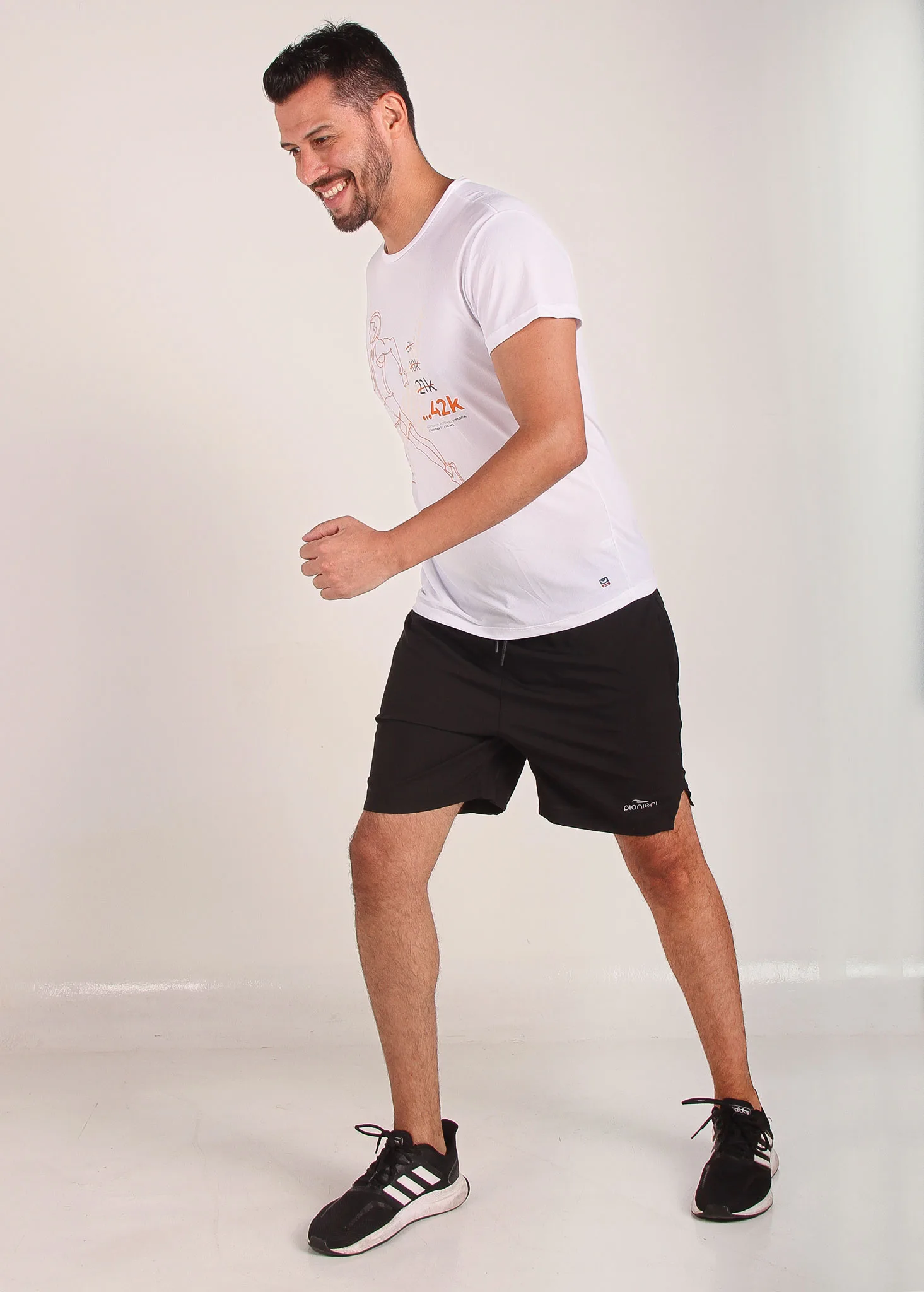Camiseta em Poliamida Antiodor - Pionieri 42k Maratona - Branca - Image 3