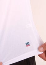 Camiseta em Poliamida Antiodor - Pionieri Tenis Smash Potente - Branco - Image 2