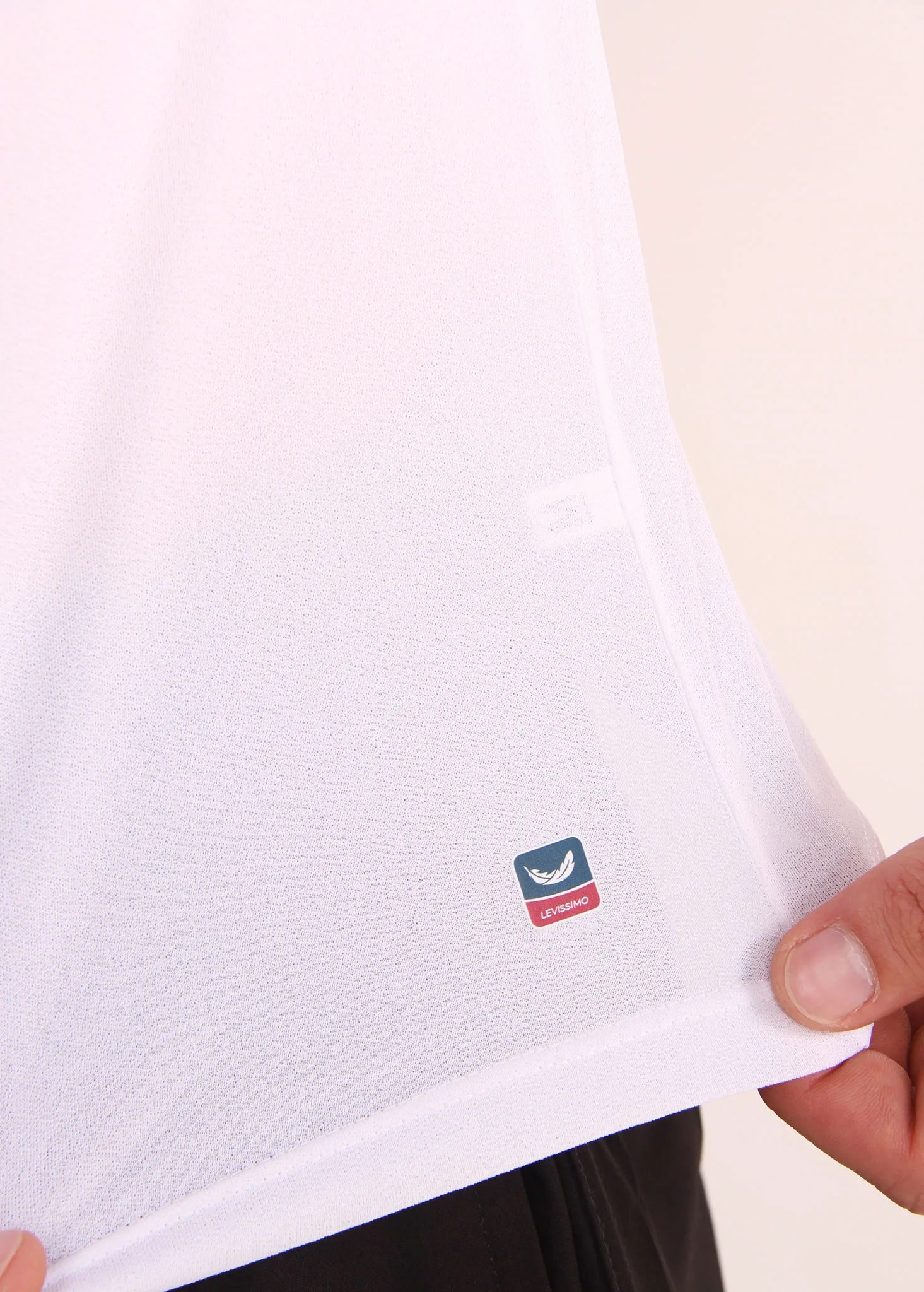Camiseta em Poliamida Antiodor - Pionieri Gioseppe - Branco - Image 3