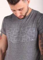 Camiseta toque gelado Poliamida - Pionieri Sub - Cinza Meclado - Image 2