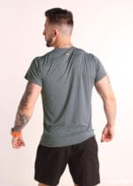 Camiseta em Poliamida Antiodor UV 50 - Pionieri Ultra Light Fabric - Dark Gray - Image 4