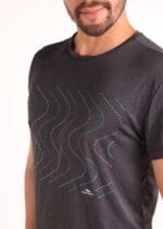 Camiseta Hitech toque gelado Poliamida - Pionieri Zig Zag - Chumbo - Image 2