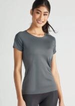 Camiseta Feminina em Poliamida Antiodor - Pionieri Lisa Dark Gray