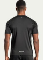 Camiseta Pionieri em Poliamida Antiodor - Preta Raglan - Image 2
