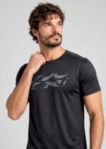 Camiseta Pionieri em Poliamida Antiodor - Preta Enigma - Image 2