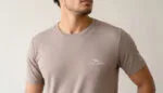 Camiseta Pionieri em Poliamida Antiodor - Marrom Capuccino - Image 3