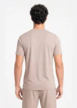 Camiseta Pionieri em Poliamida Antiodor - Marrom Capuccino - Image 4