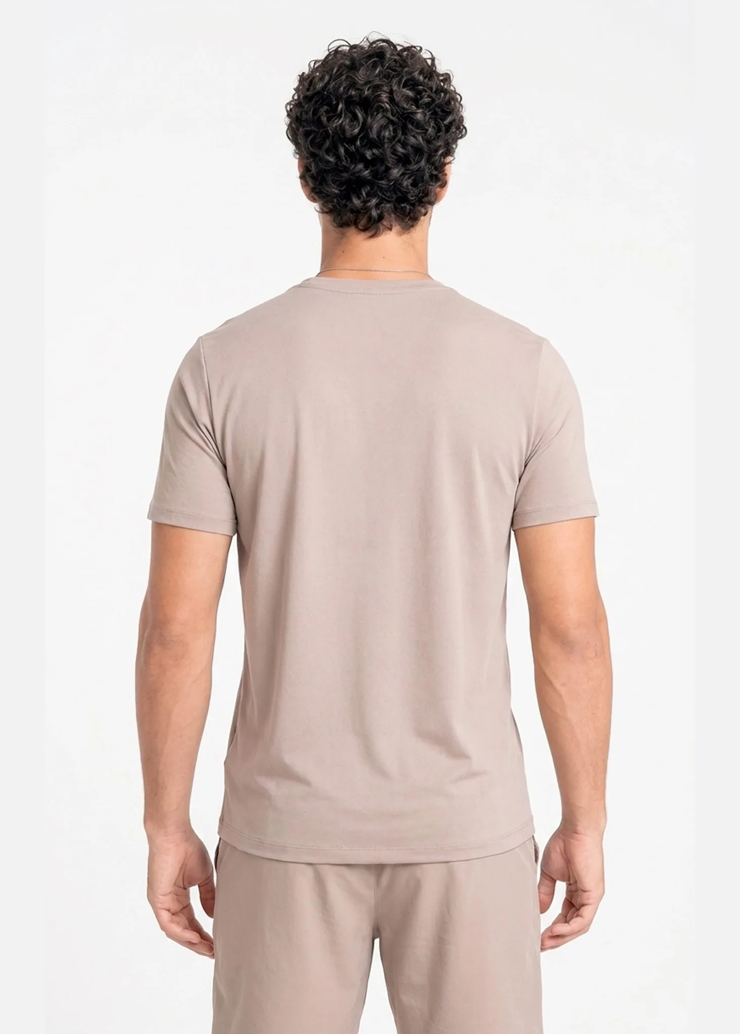 Camiseta Pionieri em Poliamida Antiodor - Marrom Capuccino - Image 4