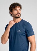 Camiseta Pionieri em Poliamida Antiodor - Azul Escuro - Image 2