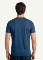 Camiseta de Poliamida Antiodor Pionieri – Azul Escuro - Image 3